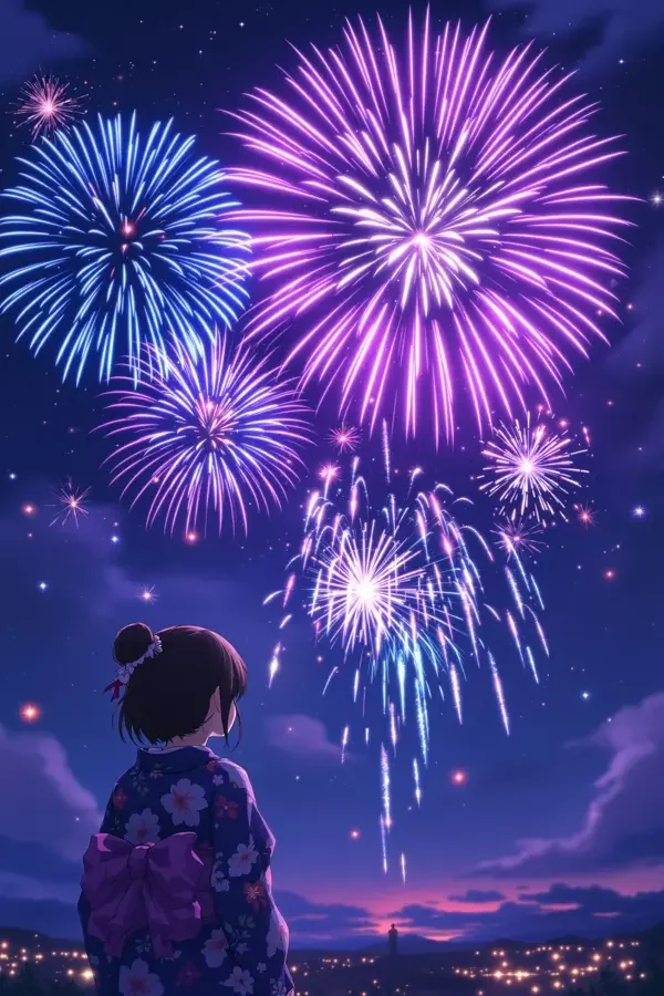 花火少女 动画海报